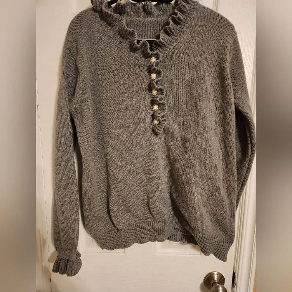 Gray pullover sweater 2XL